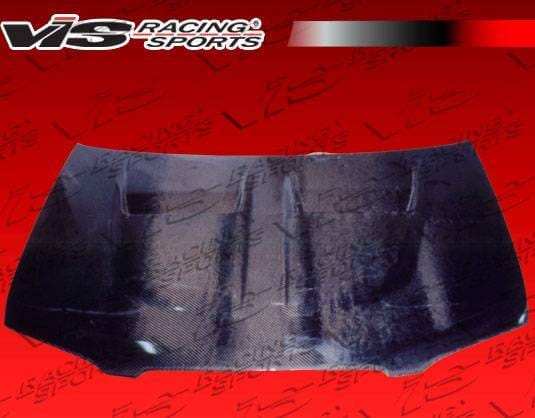 Nissan Sentra VIS Racing Xtreme GT Black Carbon Fiber Hood - 00NSSEN4DGT-010C