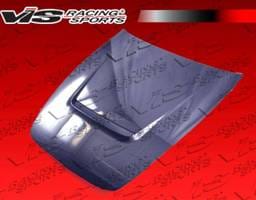 Honda S2000 VIS Racing A Spec Black Carbon Fiber Hood - 00HDS2K2DASC-010C