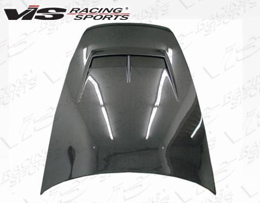 Honda S2000 VIS Racing JS Style Carbon Fiber Hood - 00HDS2K2DJS-010C