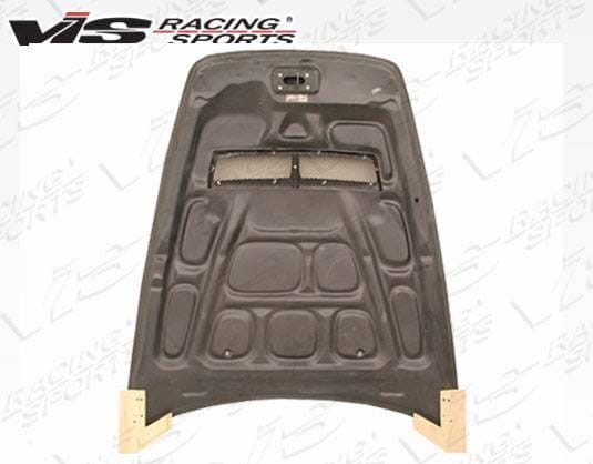 Honda S2000 VIS Racing JS Style Carbon Fiber Hood - 00HDS2K2DJS-010C thumbnail 2