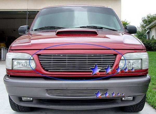 Ford Explorer APS Billet Grille - Upper - Aluminum - F85023A