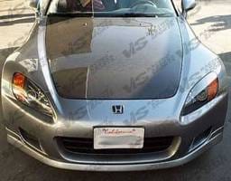 Honda S2000 VIS Racing OEM Black Carbon Fiber Hood - 00HDS2K2DOE-010C