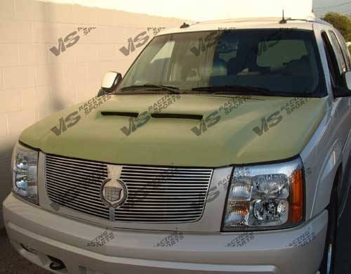 Cadillac Escalade VIS Racing Fiberglass Outlaw Type 2 Hood - 02CAESC4DOL2-010