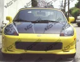 Toyota MRS VIS Racing OEM Black Carbon Fiber Hood - 00TYMRS2DOE-010C
