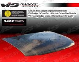 Toyota Tundra VIS Racing OEM Black Carbon Fiber Hood - 00TYTUN2DOE-010C