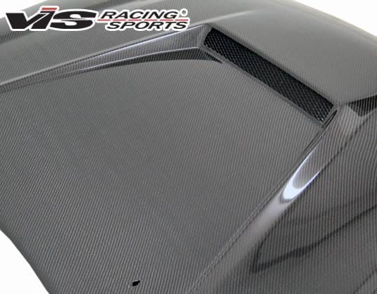Nissan Altima VIS Racing Invader Carbon Fiber Hood - 02NSALT4DVS-010C thumbnail 4