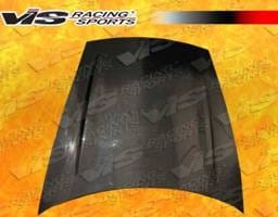 Porsche Cayenne VIS Racing Turbo Black Carbon Fiber Hood - 02PSCAY4DTUR-010C
