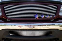 Ford F150 APS Billet Grille - Upper - Stainless Steel - F85072S