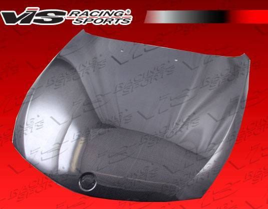 BMW 6 Series VIS Racing OEM Black Carbon Fiber Hood - 03BME632DOE-010C