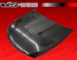 BMW 6 Series VIS Racing XTS Black Carbon Fiber Hood - 03BME632DXTS-010C