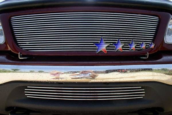 Ford F150 APS Billet Grille - Upper - Stainless Steel - F85072S