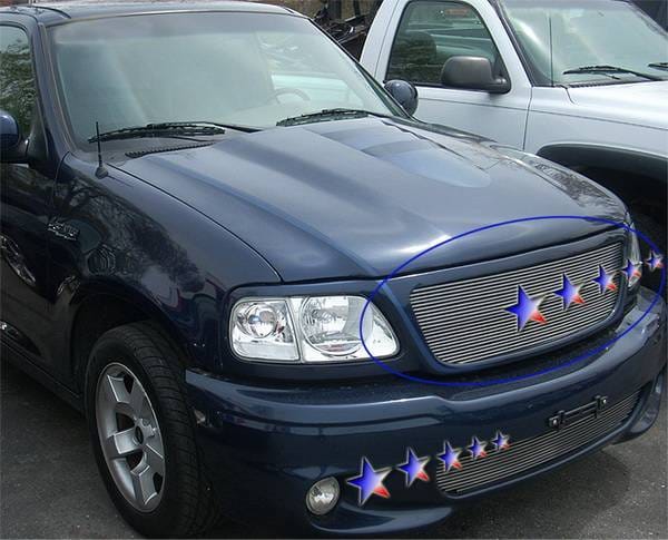 Ford Expedition APS Billet Grille - Upper - Aluminum - F85073A