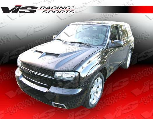Chevrolet Trail Blazer VIS Racing Fiberglass Outlaw Type 2 Hood - 02CHTRB4DOL2-010