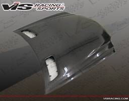 Mercedes-Benz SL VIS Racing OEM Black Carbon Fiber Hood - 03MER2302DOE-010C