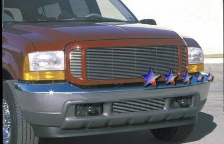 Ford Excursion APS Billet Grille - Upper - Aluminum - F85086A