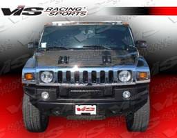 Hummer H2 VIS Racing OEM Black Carbon Fiber Hood - 03HMH24DOE-010C