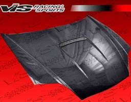 Hyundai Tiburon VIS Racing SVX Carbon Fiber Hood - 03HYTIB2DSVX-010C