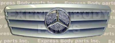 CLK W208 Silver Grille