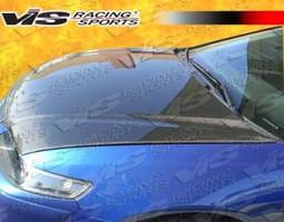 Acura TSX VIS Racing OEM Black Carbon Fiber Hood - 04ACTSX4DOE-010C