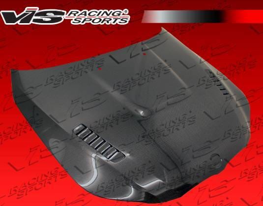 BMW 5 Series VIS Racing XTS Black Carbon Fiber Hood - 04BME604DXTS-010C