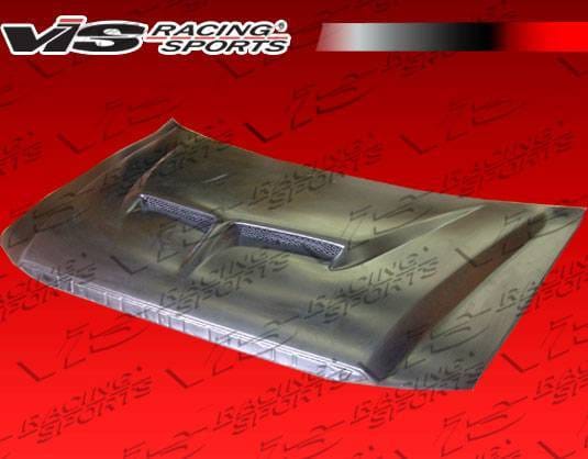 Ford F150 VIS Racing Fiberglass Outlaw Type 2 Hood - 04FDF152DOL2-010