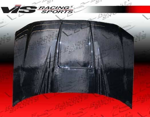 Ford F150 VIS Racing ZD Black Carbon Fiber Hood - 04FDF152DZD-010C