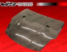 Nissan 350Z VIS Racing R35 Black Carbon Fiber Hood - 03NS3502DR35-010C