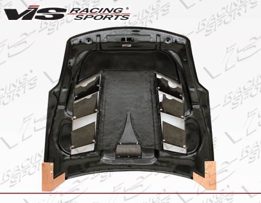 Nissan 350Z VIS Racing Sniper Style Carbon Fiber Hood - 03NS3502DSNI-010C thumbnail 3