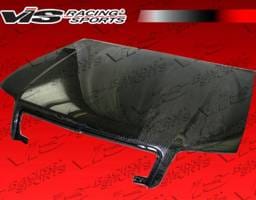 Audi S4 VIS Racing OEM Black Carbon Fiber Hood - 05AUS44DOE-010C