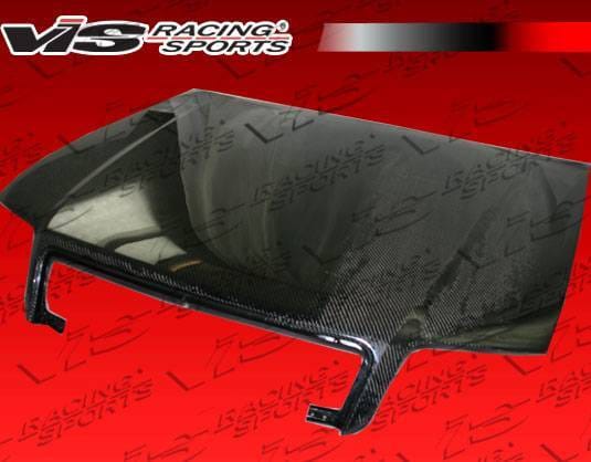 Audi S4 VIS Racing OEM Black Carbon Fiber Hood - 05AUS44DOE-010C
