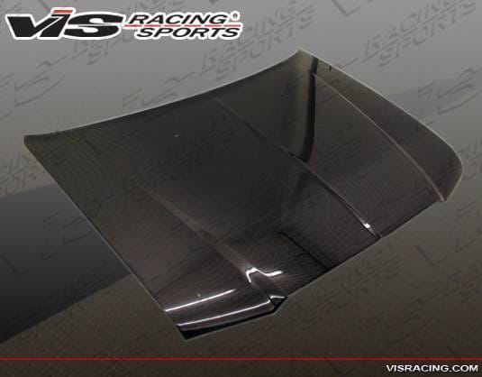 Chrysler 300 VIS Racing OEM Black Carbon Fiber Hood - 05CY3004DOE-010C