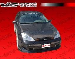 Ford Focus VIS Racing OEM Black Carbon Fiber Hood - 05FDFOC2DOE-010C