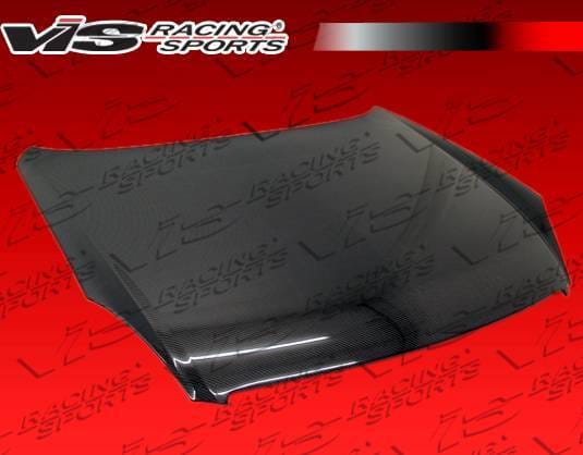 Infiniti G35 4DR VIS Racing OEM Black Carbon Fiber Hood - 05ING354DOE-010C