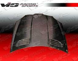 Mercedes-Benz SLK VIS Racing OEM Black Carbon Fiber Hood - 05MER1712DOE-010C