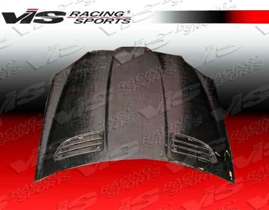 Mercedes-Benz SLK VIS Racing OEM Black Carbon Fiber Hood - 05MER1712DOE-010C