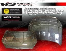 Nissan Altima VIS Racing OEM Black Carbon Fiber Hood - 05NSALT4DOE-010C