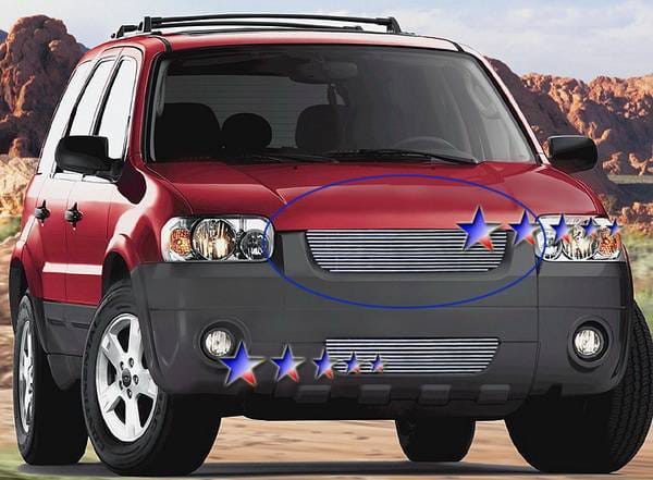 Ford Escape APS Billet Grille - Upper - Stainless Steel - F85107S