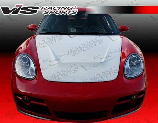 Porsche 911 VIS Racing G-Tech Style Fiberglass Hood - 05PS9972DGTH-010