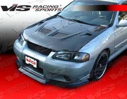 Nissan Sentra VIS Racing EVO Black Carbon Fiber Hood - 04NSSEN4DEV-010C
