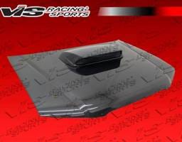 Subaru Forester VIS Racing STI Black Carbon Fiber Hood - 04SBFOR4DSTI-010C
