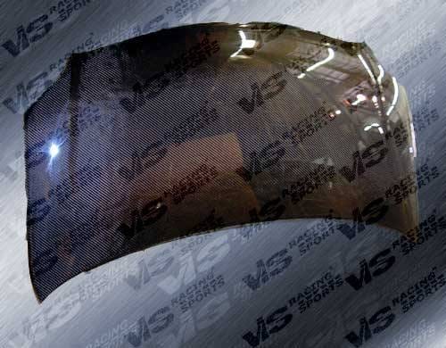 Scion xA VIS Racing OEM Black Carbon Fiber Hood - 04SNXA4DOE-010C