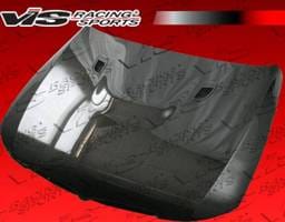 BMW 3 Series 4DR VIS Racing M3 Black Carbon Fiber Hood - 06BME904DM3-010C