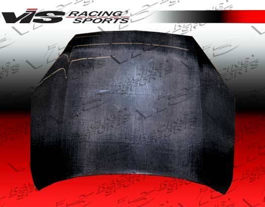 Ford Fusion VIS Racing OEM Black Carbon Fiber Hood - 06FDFUS4DOE-010C