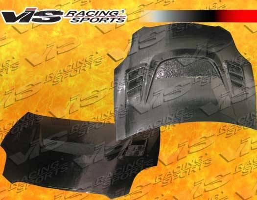 Mitsubishi Eclipse VIS Racing G Speed Black Carbon Fiber Hood - 06MTECL2DGS-010C