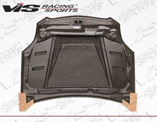 Mitsubishi Eclipse VIS Racing Monster GT Carbon Fiber Hood - 06MTECL2DMGT-010C thumbnail 4