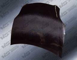 Mitsubishi Eclipse VIS Racing OEM Black Carbon Fiber Hood - 06MTECL2DOE-010C