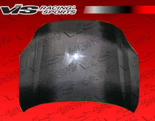 Mercury Milan VIS Racing OEM Black Carbon Fiber Hood - 06MYMIL4DOE-010C
