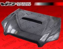 Subaru Legacy VIS Racing STI Black Carbon Fiber Hood - 05SBLEG4DSTI-010C