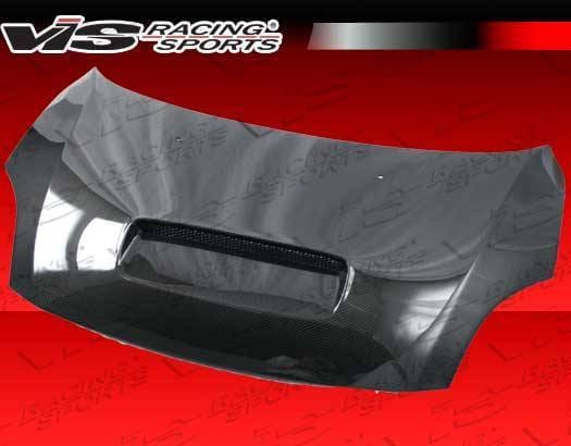 Suzuki Swift VIS Racing Techno R Black Carbon Fiber Hood - 05SZSWF4DTNR-010C