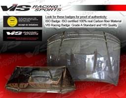 Toyota Tacoma VIS Racing SR-5 Black Carbon Fiber Hood - 05TYTAC2DSR5-010C